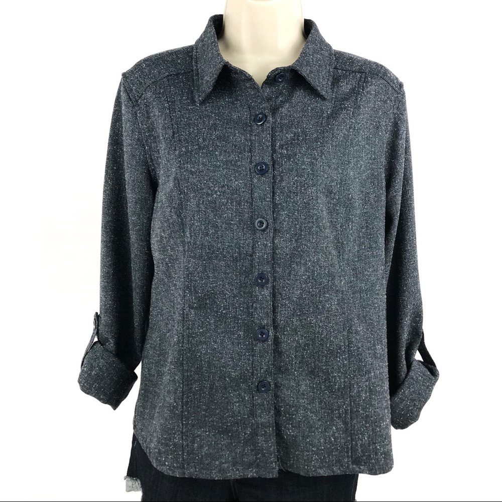 Christopher & Banks Button Up Blouse